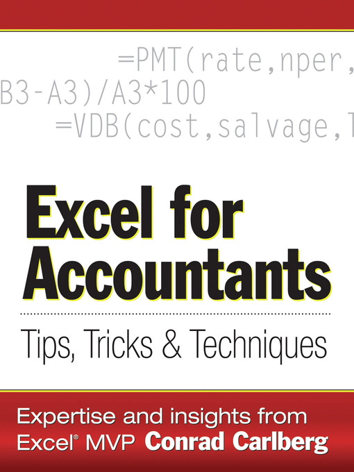 Cover image for Excel for Accountants